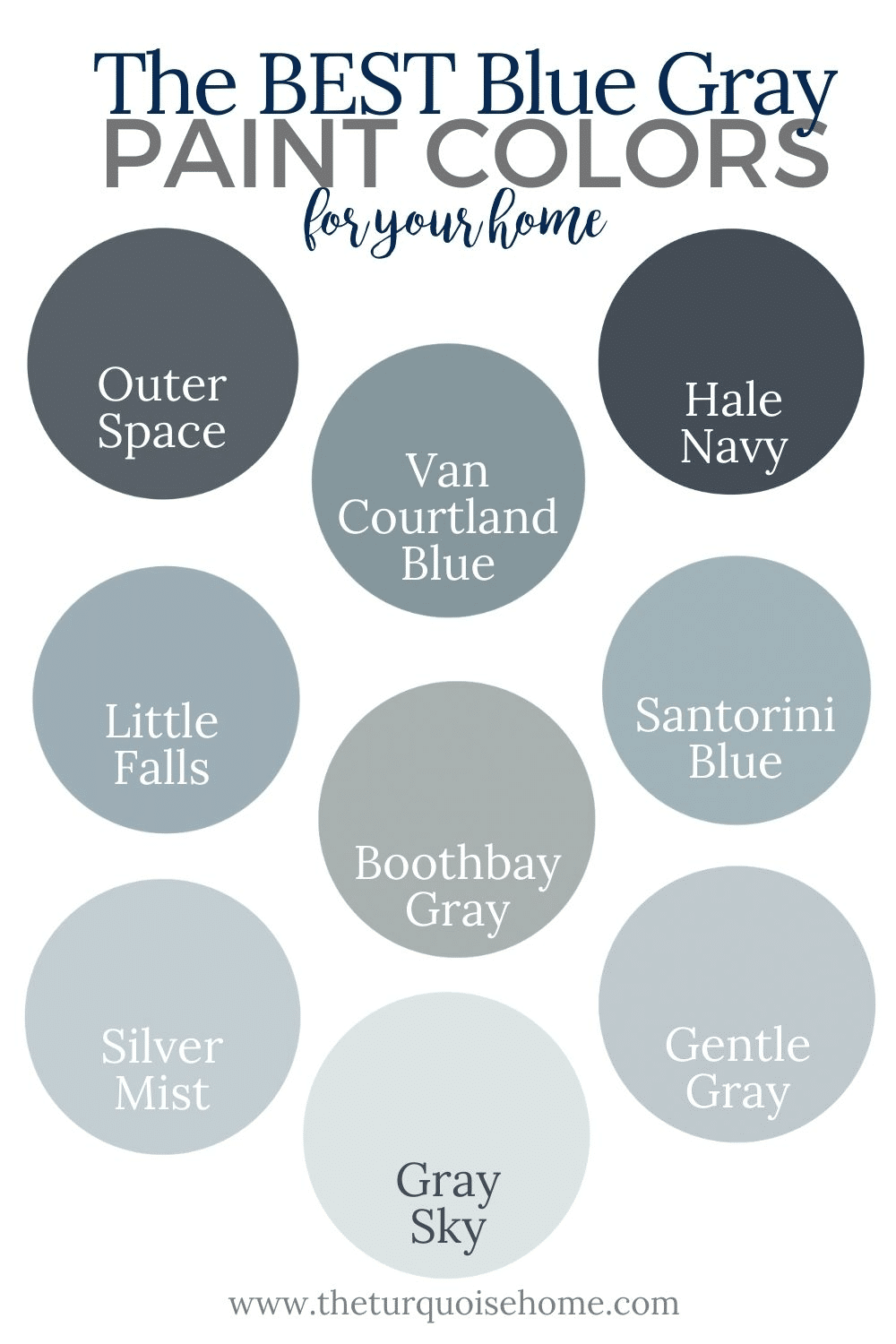 The Best Blue Gray Paint Colors