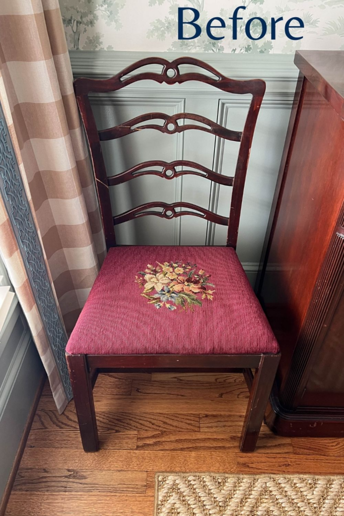 How to Re-Cover a Dining Room Chair, Reupholstering Seat Cushions