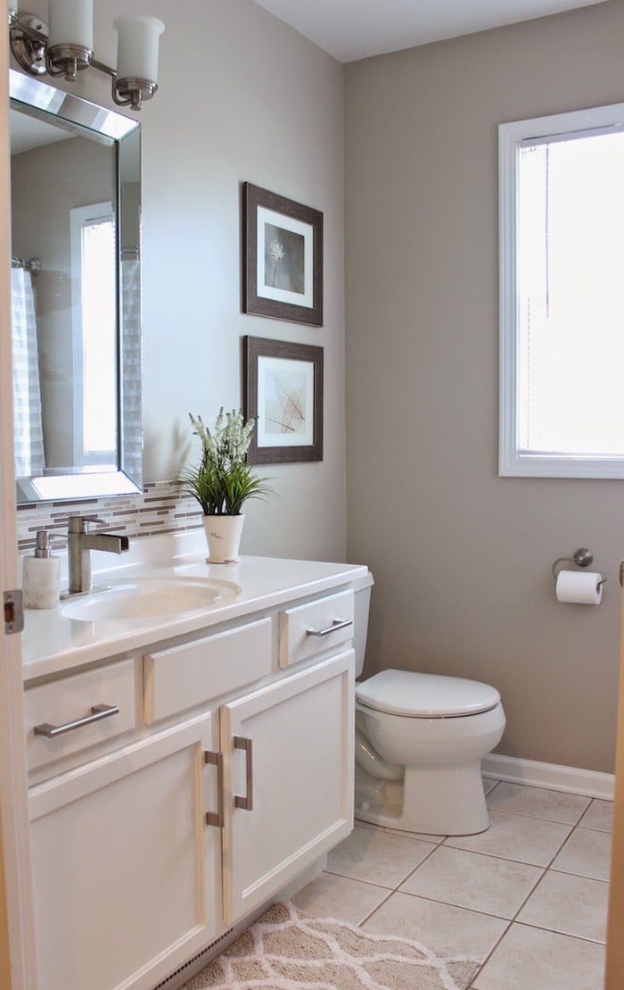 Accessible Beige Bathroom