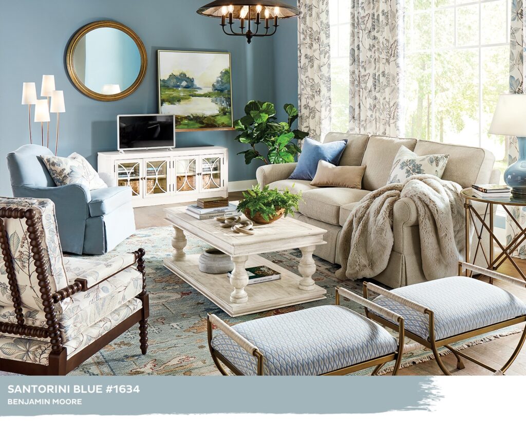 Santorini Blue by Benjamin Moore