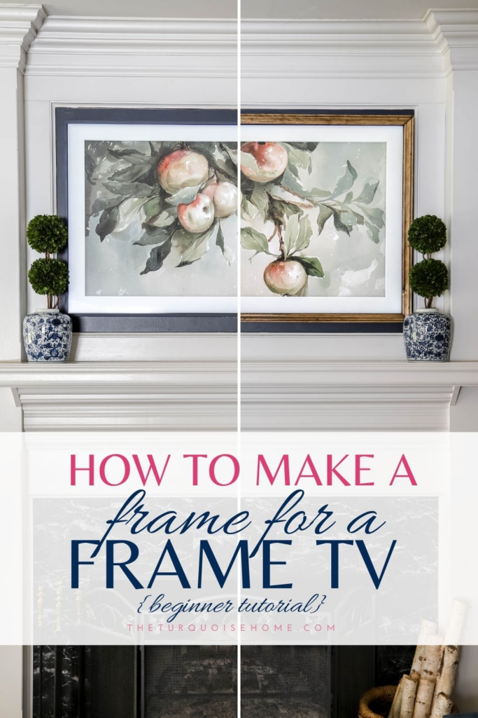 DIY Frame TV Before and After