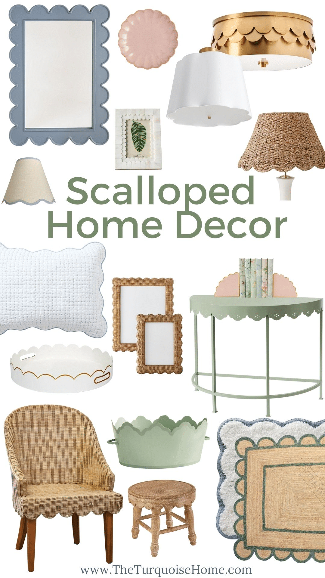 Scalloped Home Decor