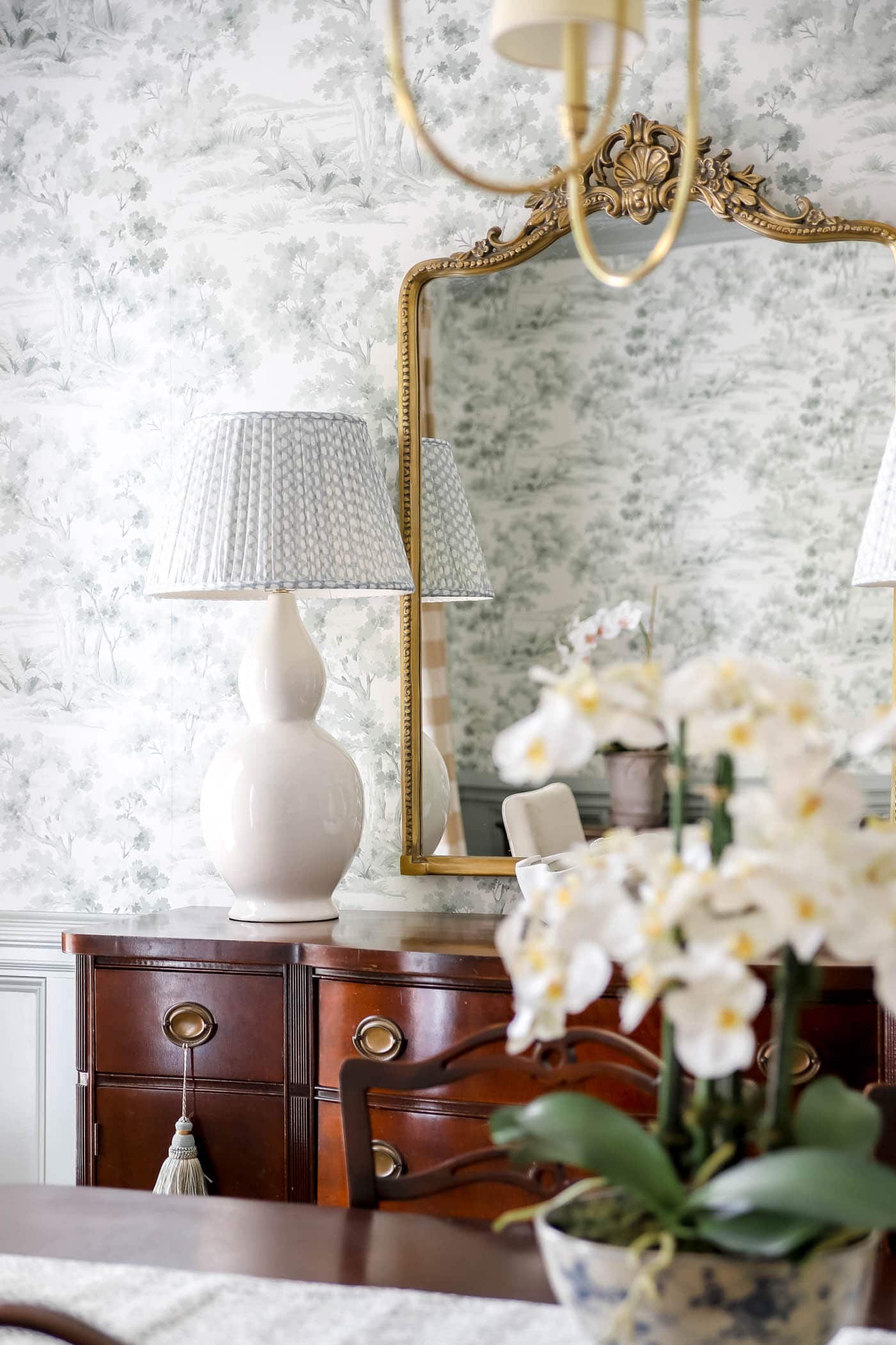 Traditional Dining Room Reveal - The Turquoise Home