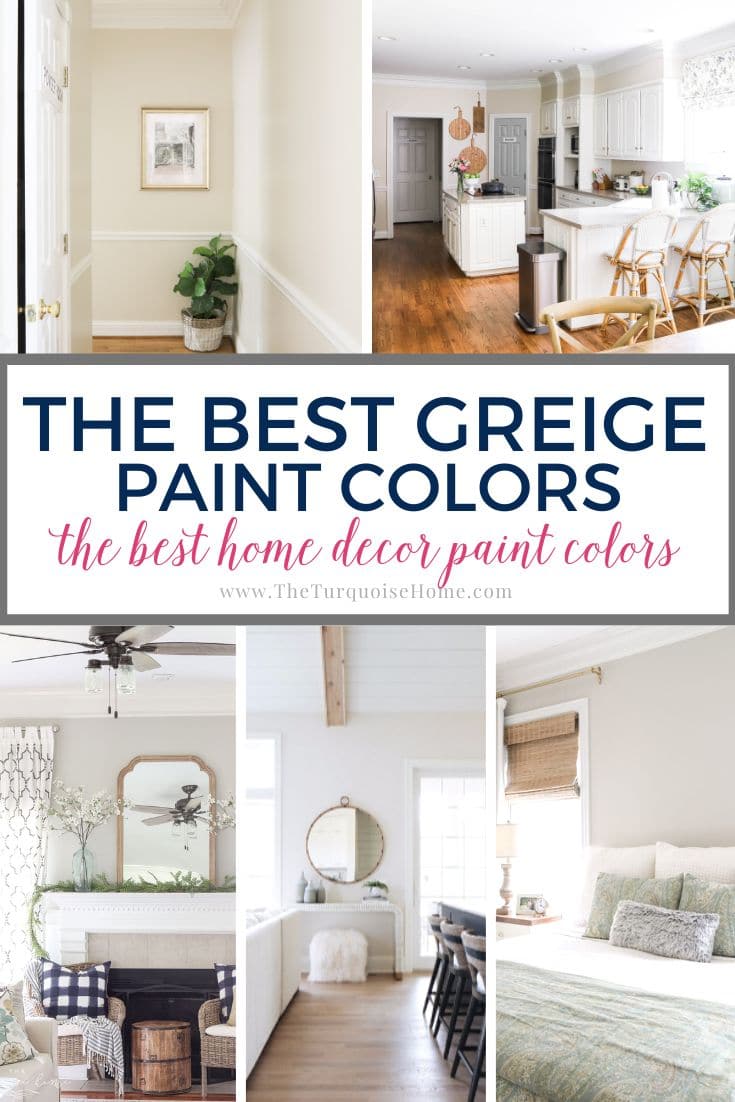 Best No-Fail Greige Paint Colors For Your Home