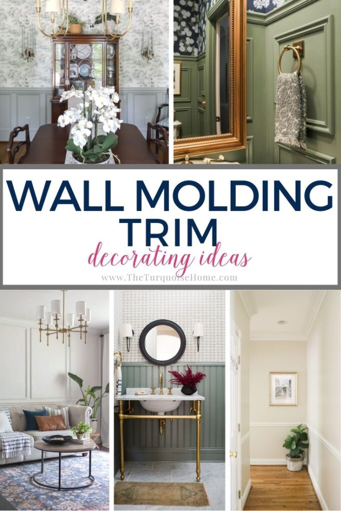 A Guide to Wall Trim and Wall Molding Ideas - The Turquoise Home