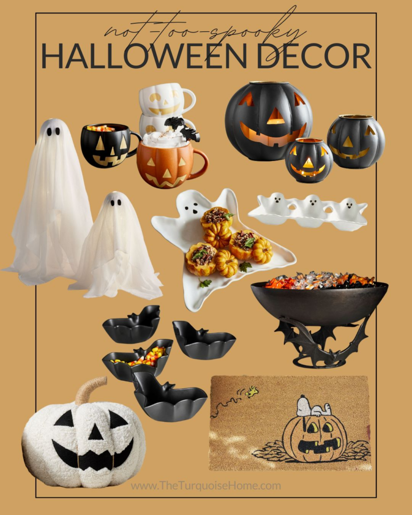 Not-too-spooky Halloween Decor