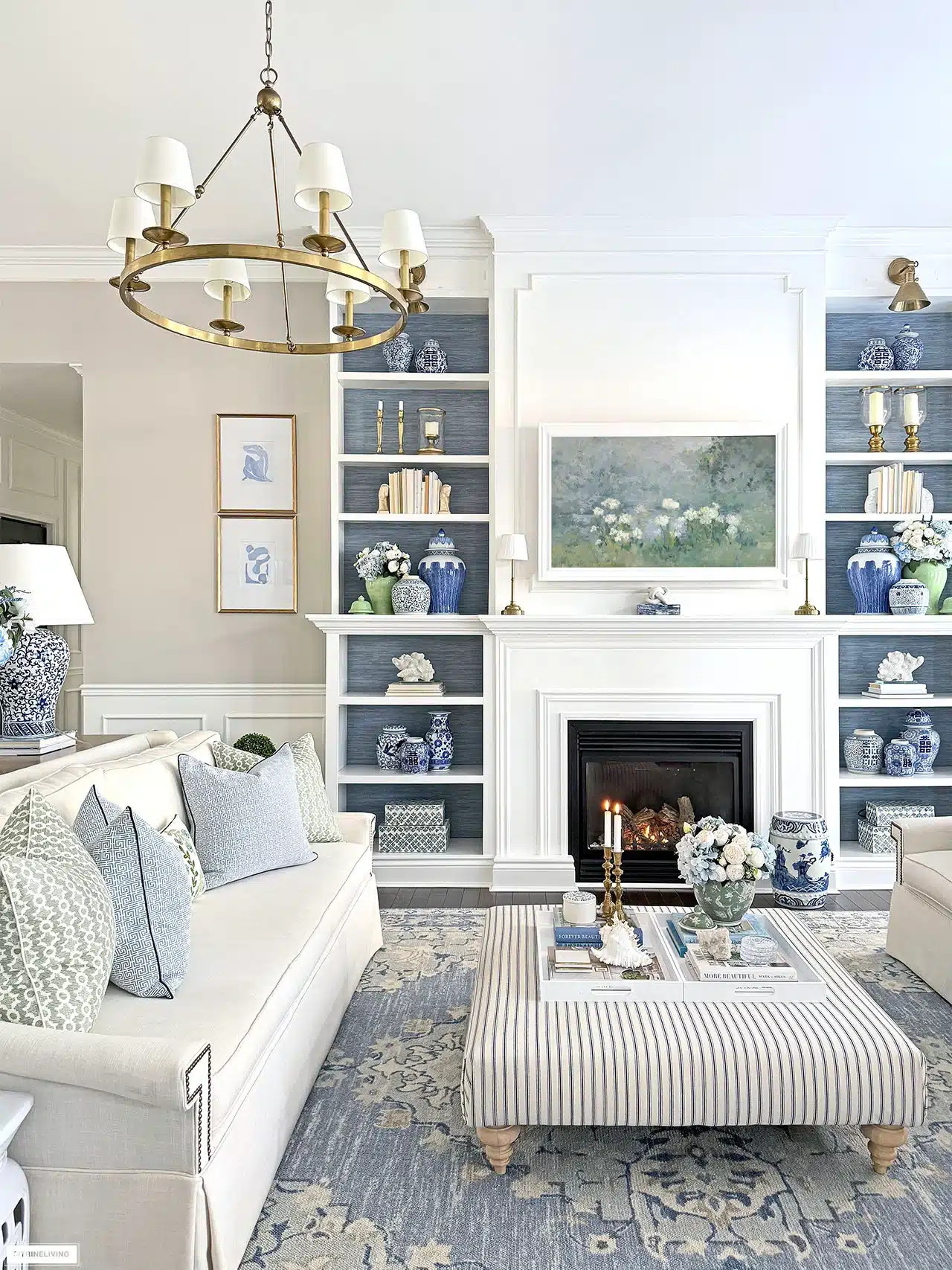 Citrine Living spring living room decor