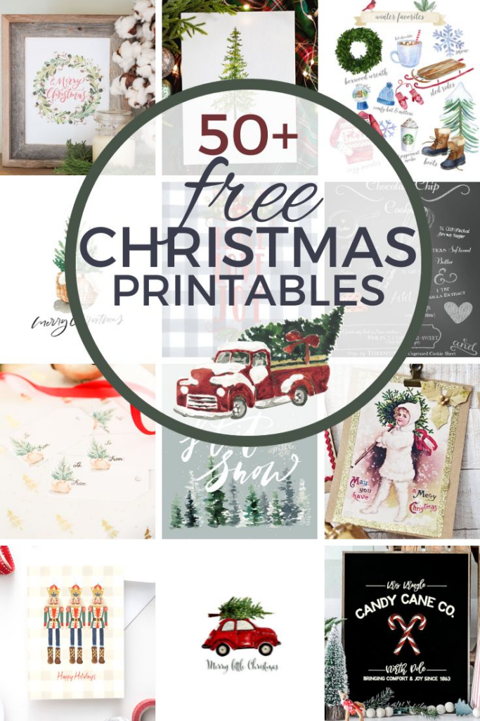50+ Free Christmas Printables