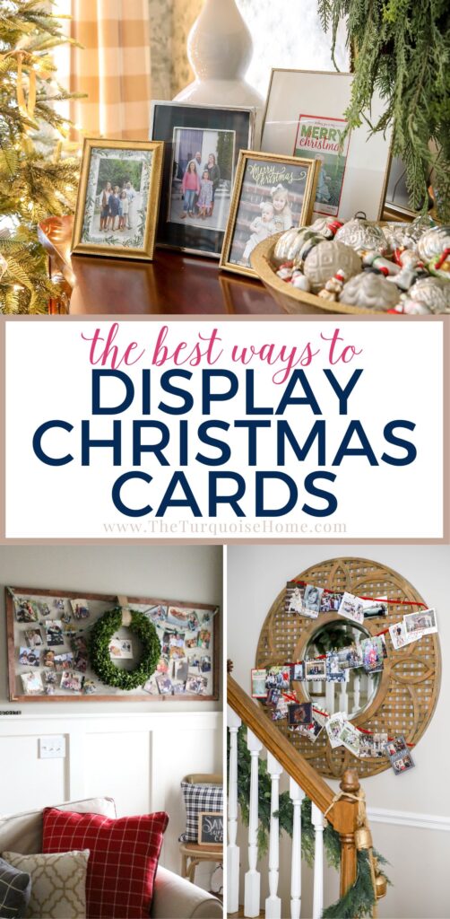 Christmas Card Holders and Display Ideas