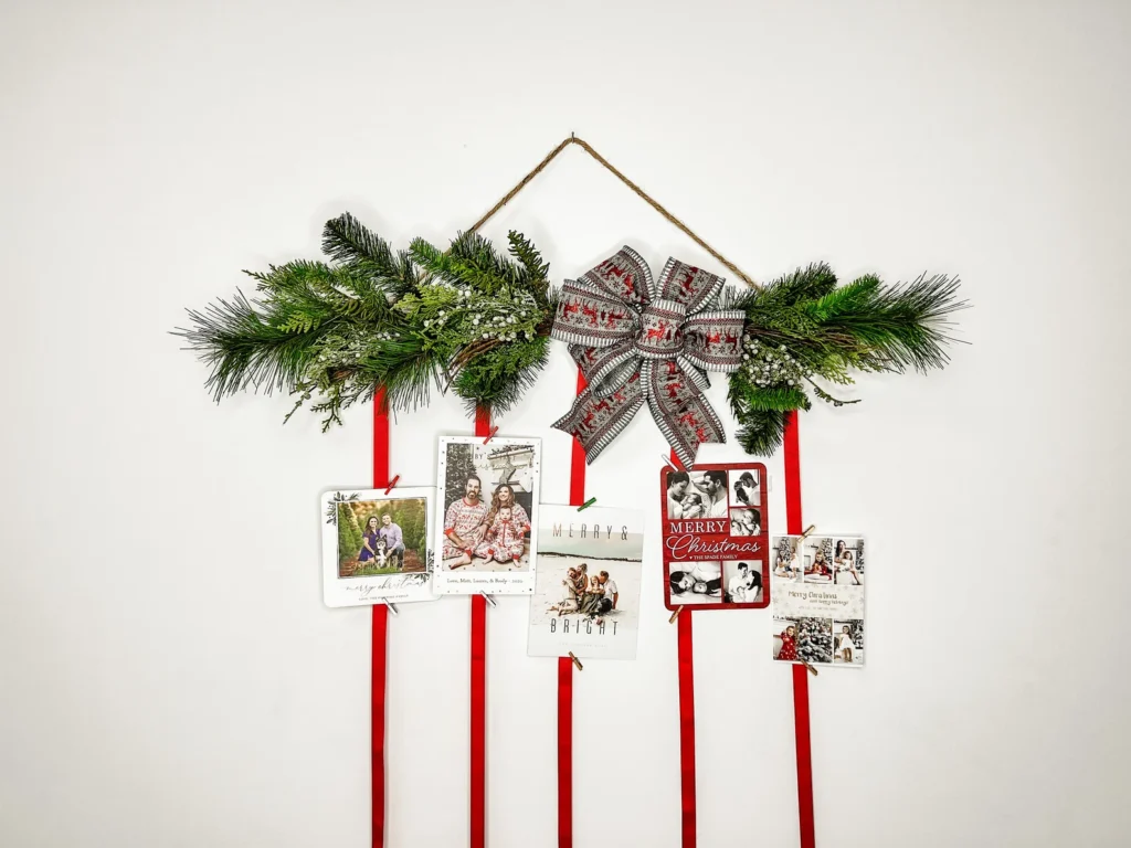 Christmas Wreath Card Holder