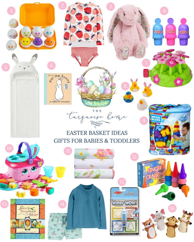 easter basket ideas for babies and toddlers