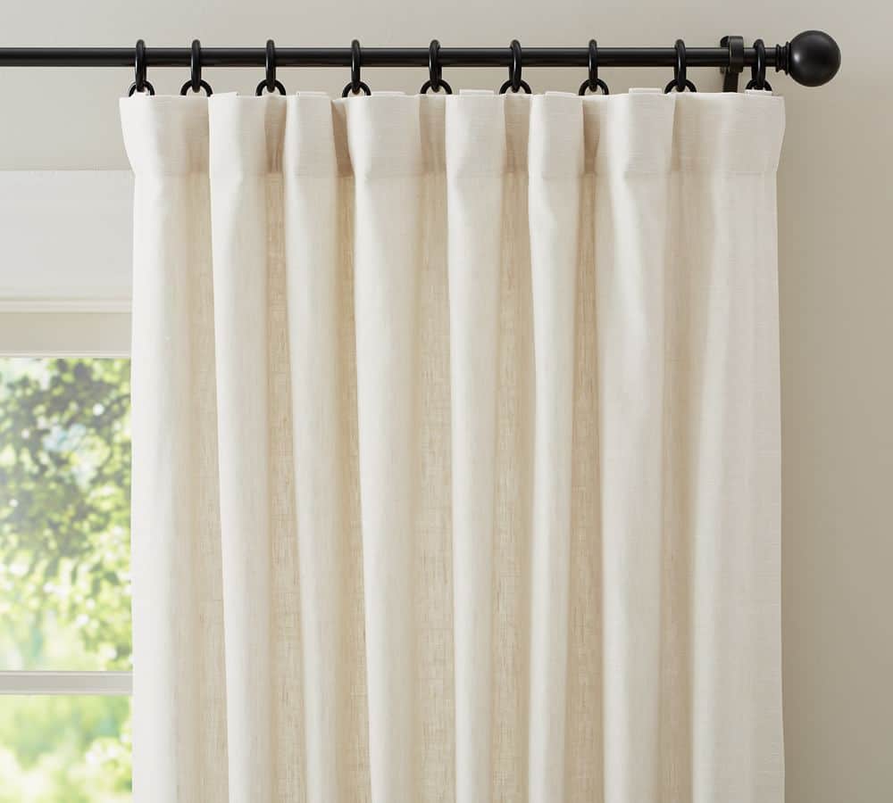 Ivory Linen Curtains