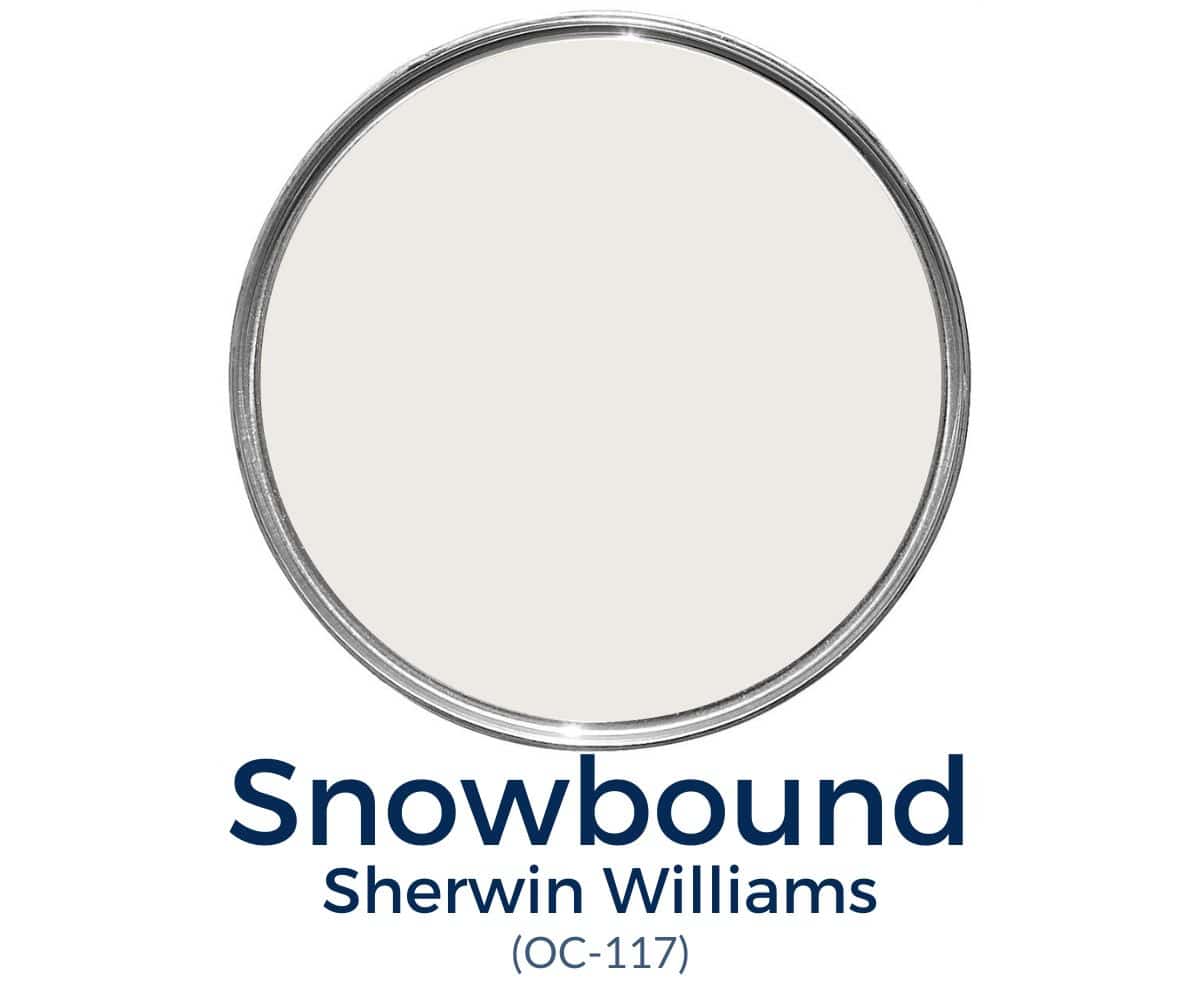 Sherwin Williams Snowbound paint color