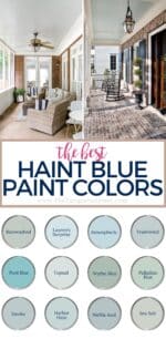 Best 15 Haint Blue Paint Colors for Porch Ceilings - The Turquoise Home