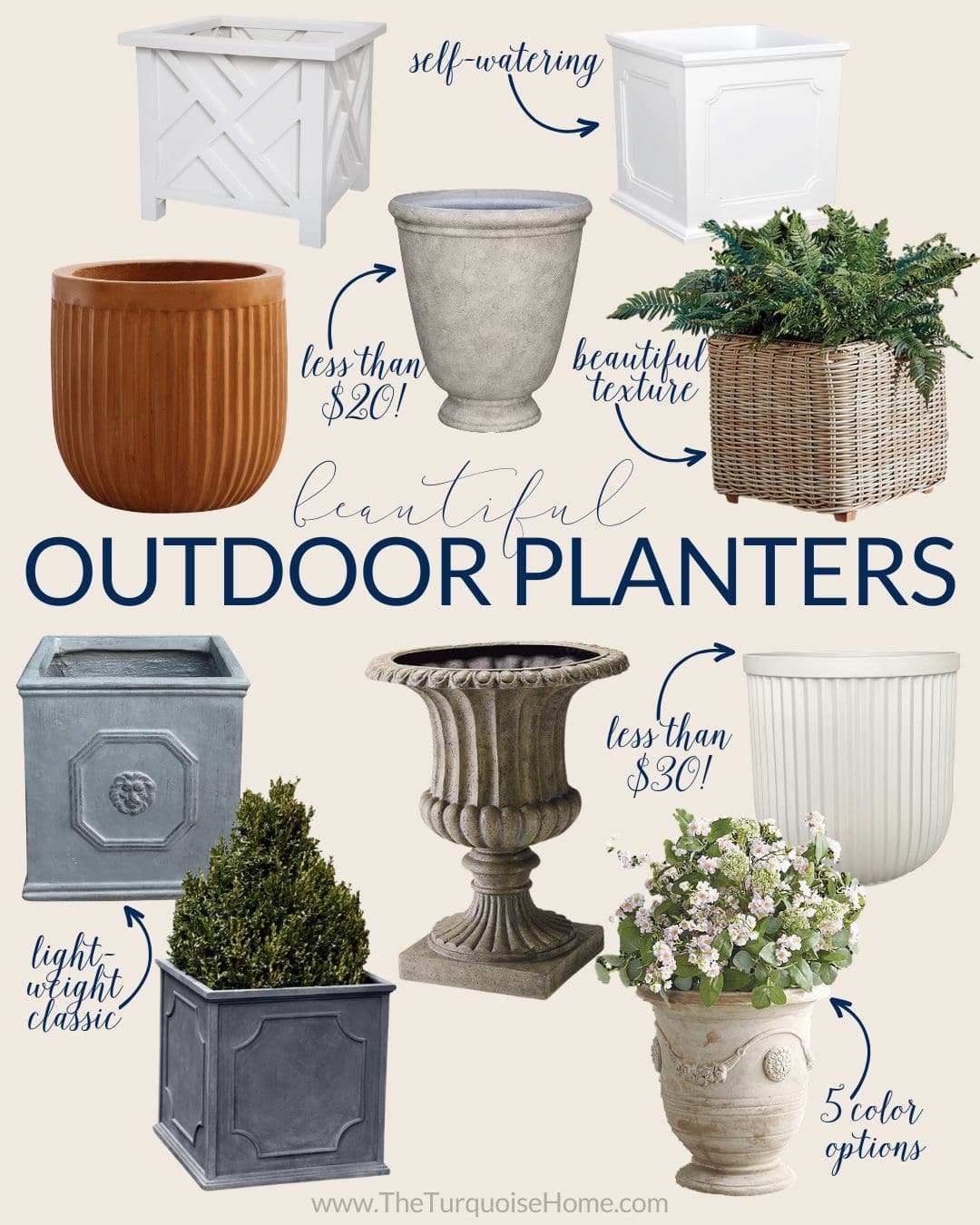 the best outdoor planters