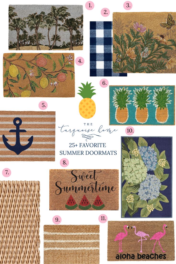 summer doormats