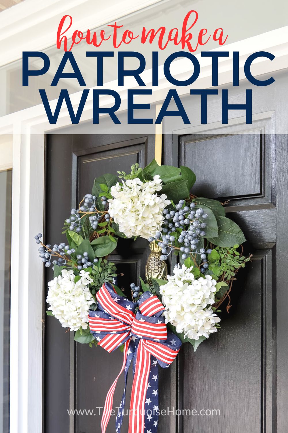 Patriotic Wreath for front door