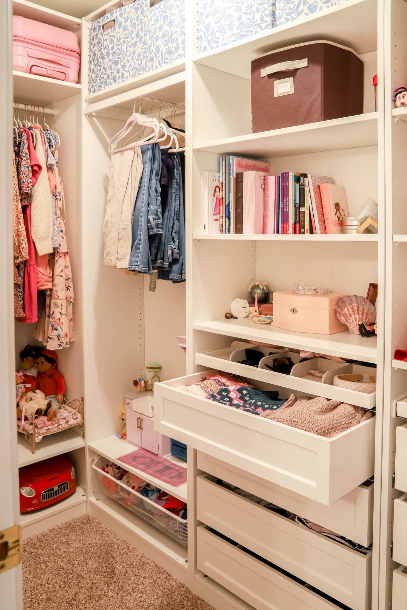 Maximizing Closet Space with IKEA Pax Closet System - The Turquoise Home