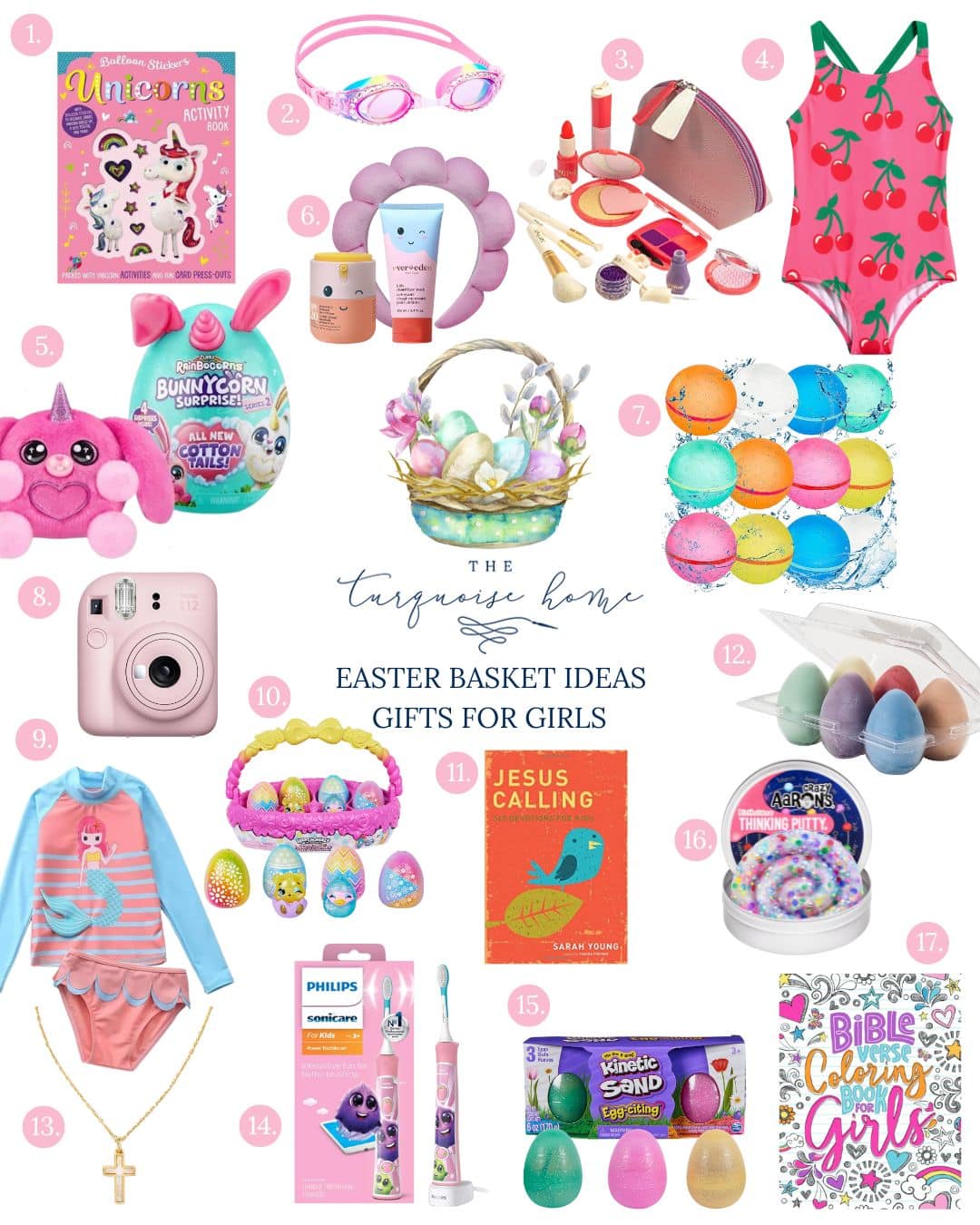 girls Easter basket ideas for 2025