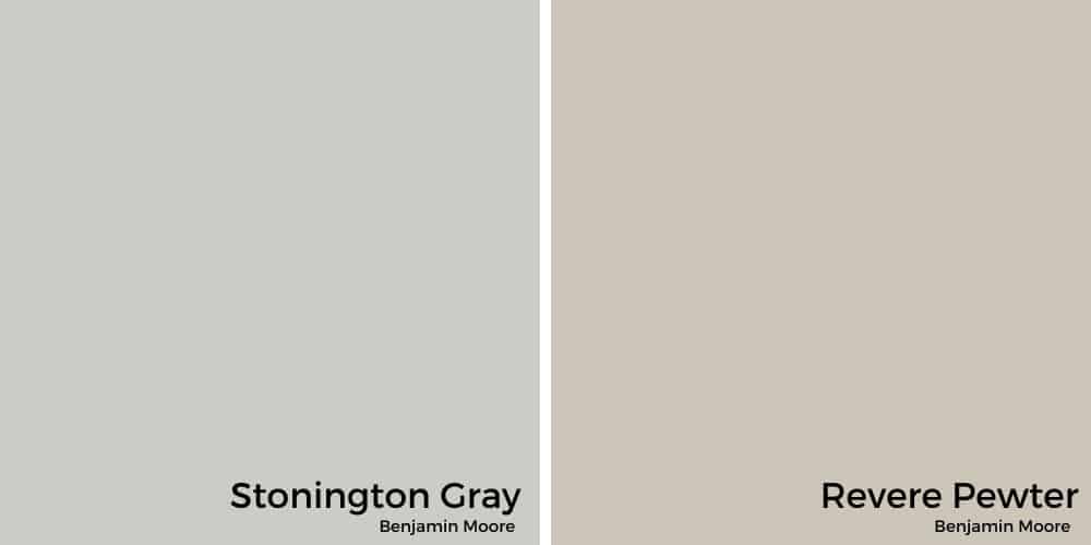 Stonington Gray vs. Revere Pewter