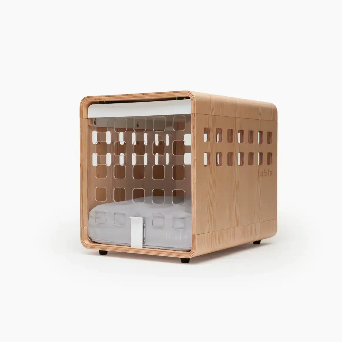 minimalist side table crate from Fable.