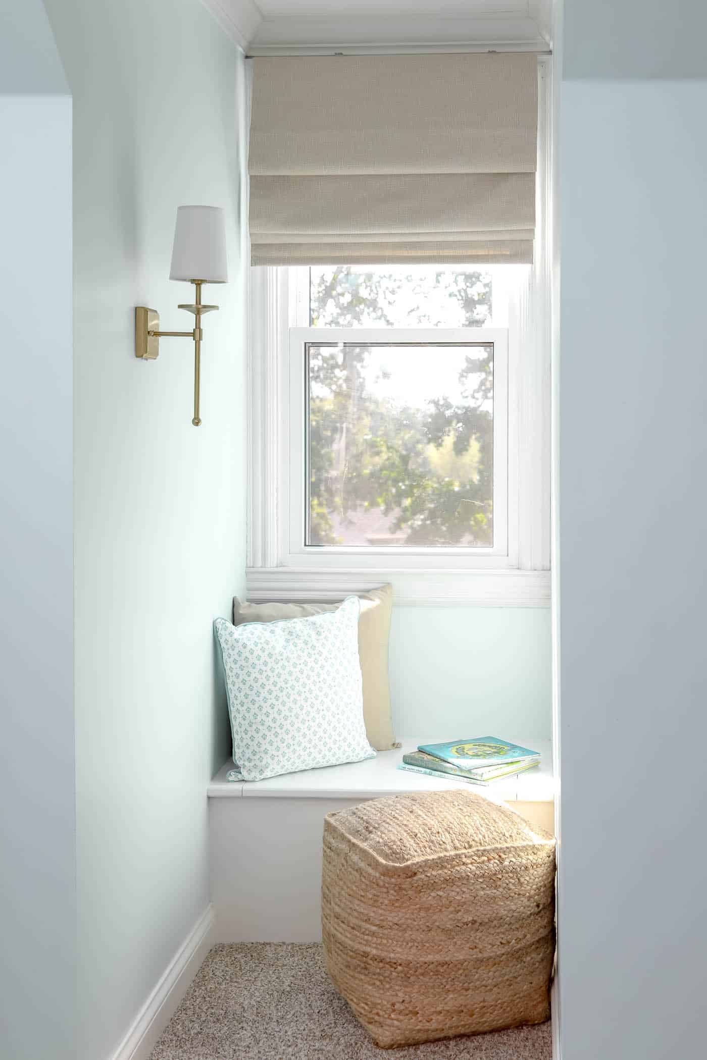 Coastal Book Nook Makeover