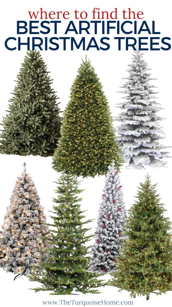 Where to Find the BEST Artificial Christmas Trees