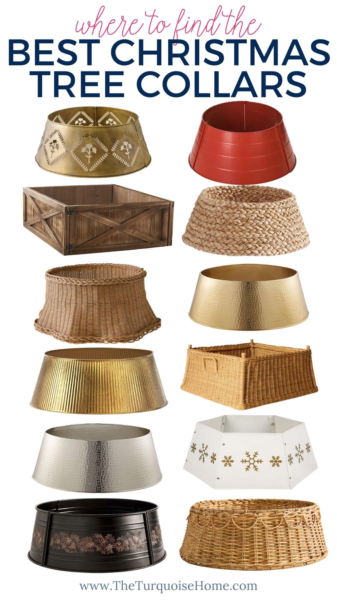 The Best Christmas Tree Collar Ideas for Your Home