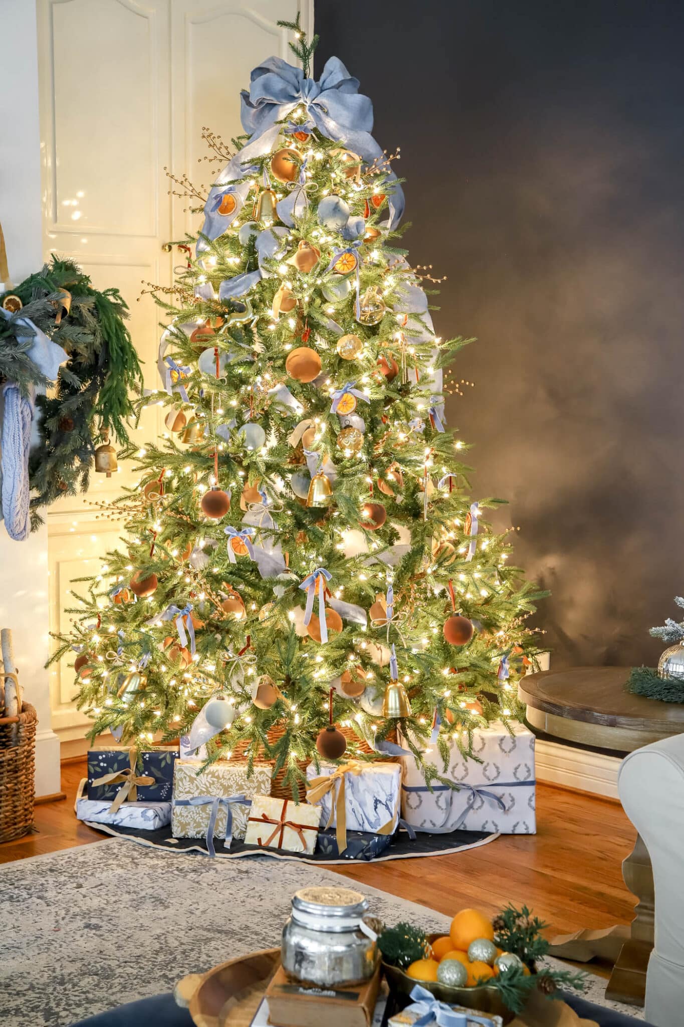 Orange, Blue & Brown Christmas Tree Ideas You’ll Love