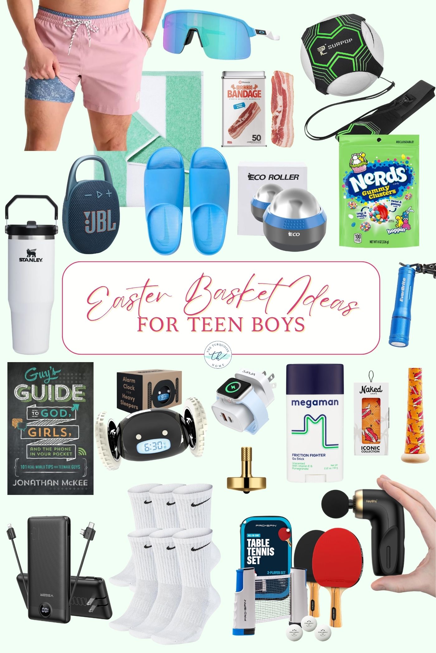 Easter Basket ideas for teen boys
