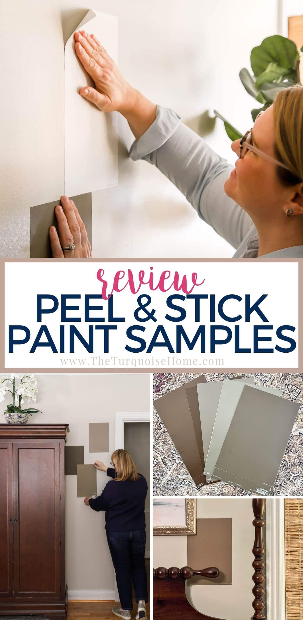 Samplize Peel and Stick Paint Samples Review - The Turquoise Home