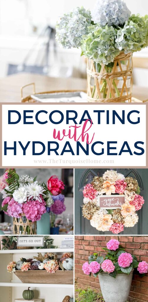 Decorating with Hydrangeas