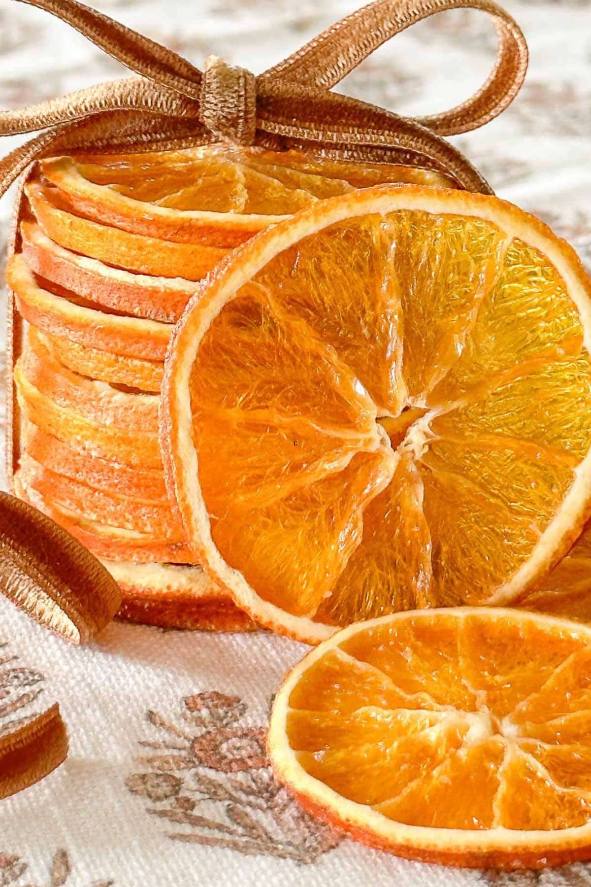 how to dry oranges