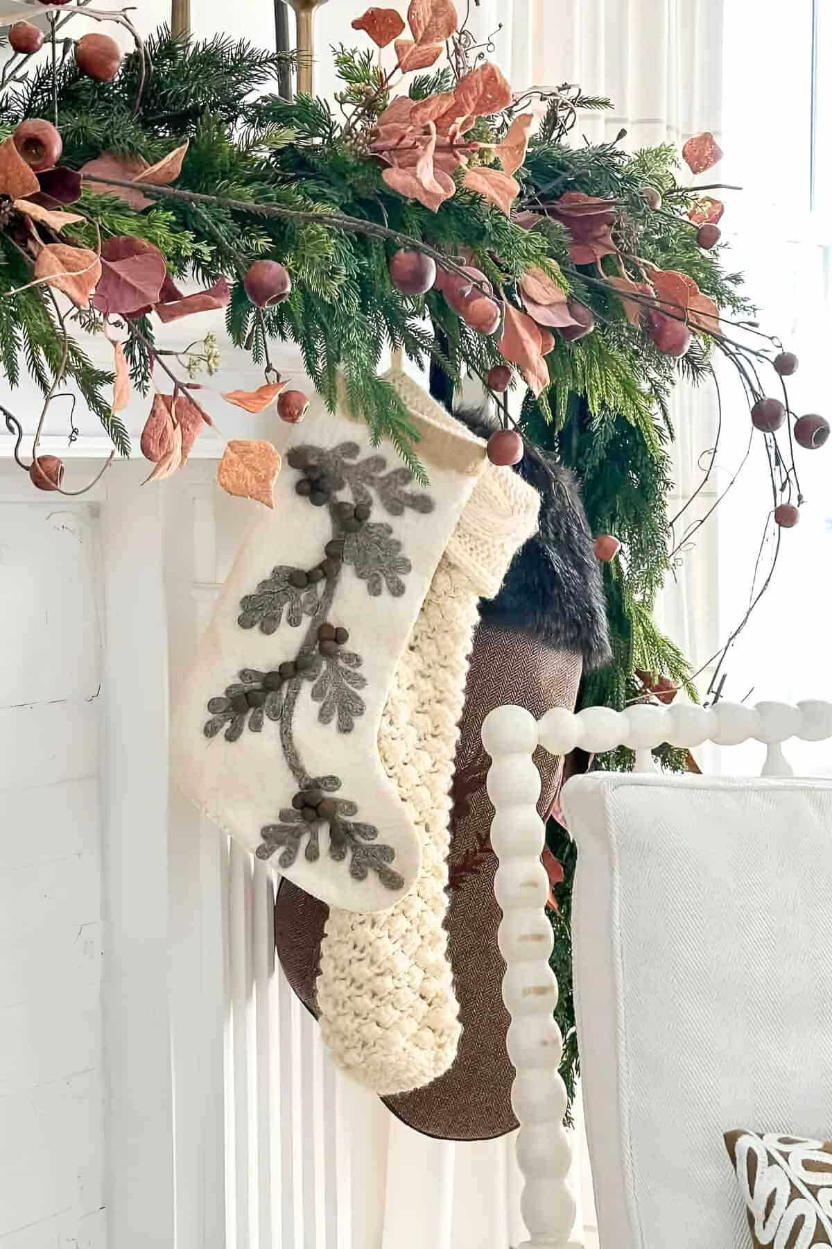 stone gable christmas decor