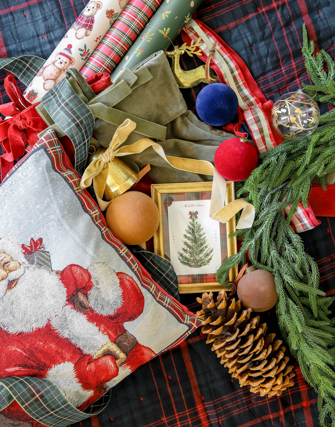 classic Ralph Lauren Christmas decor