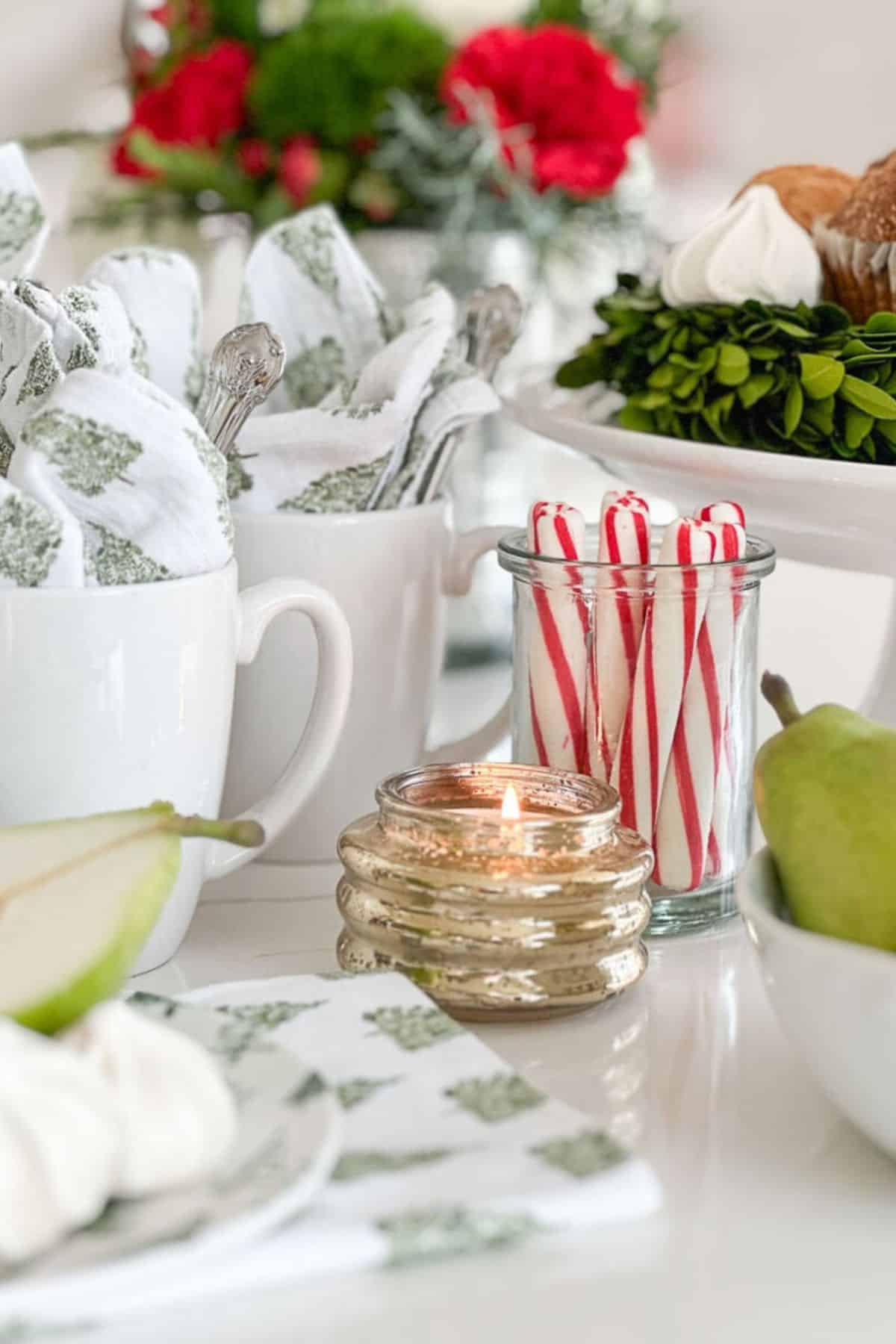 christmas coffee bar