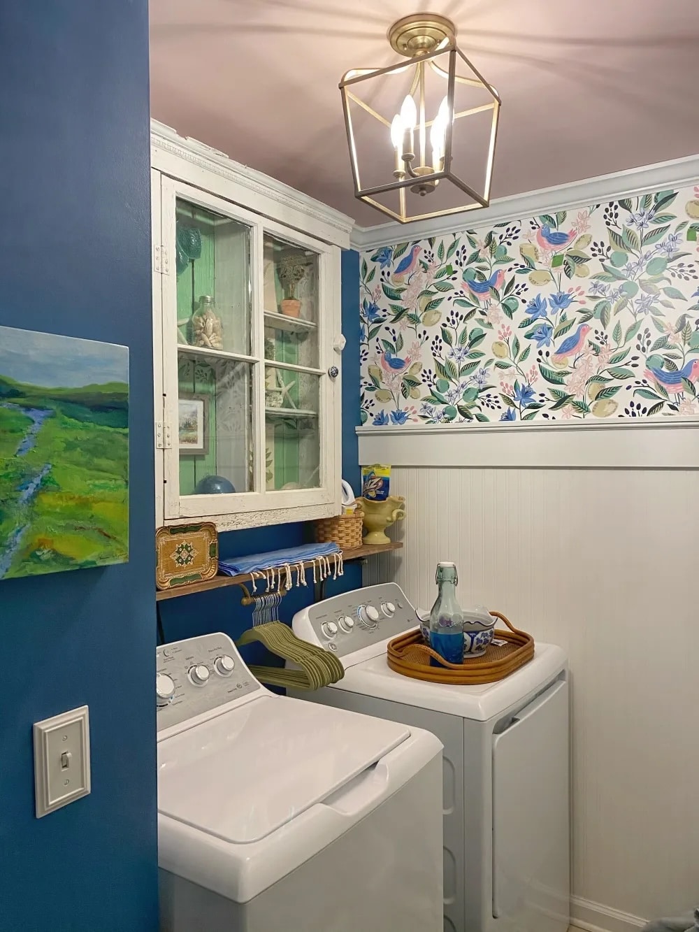 creative ways to use wallpaper