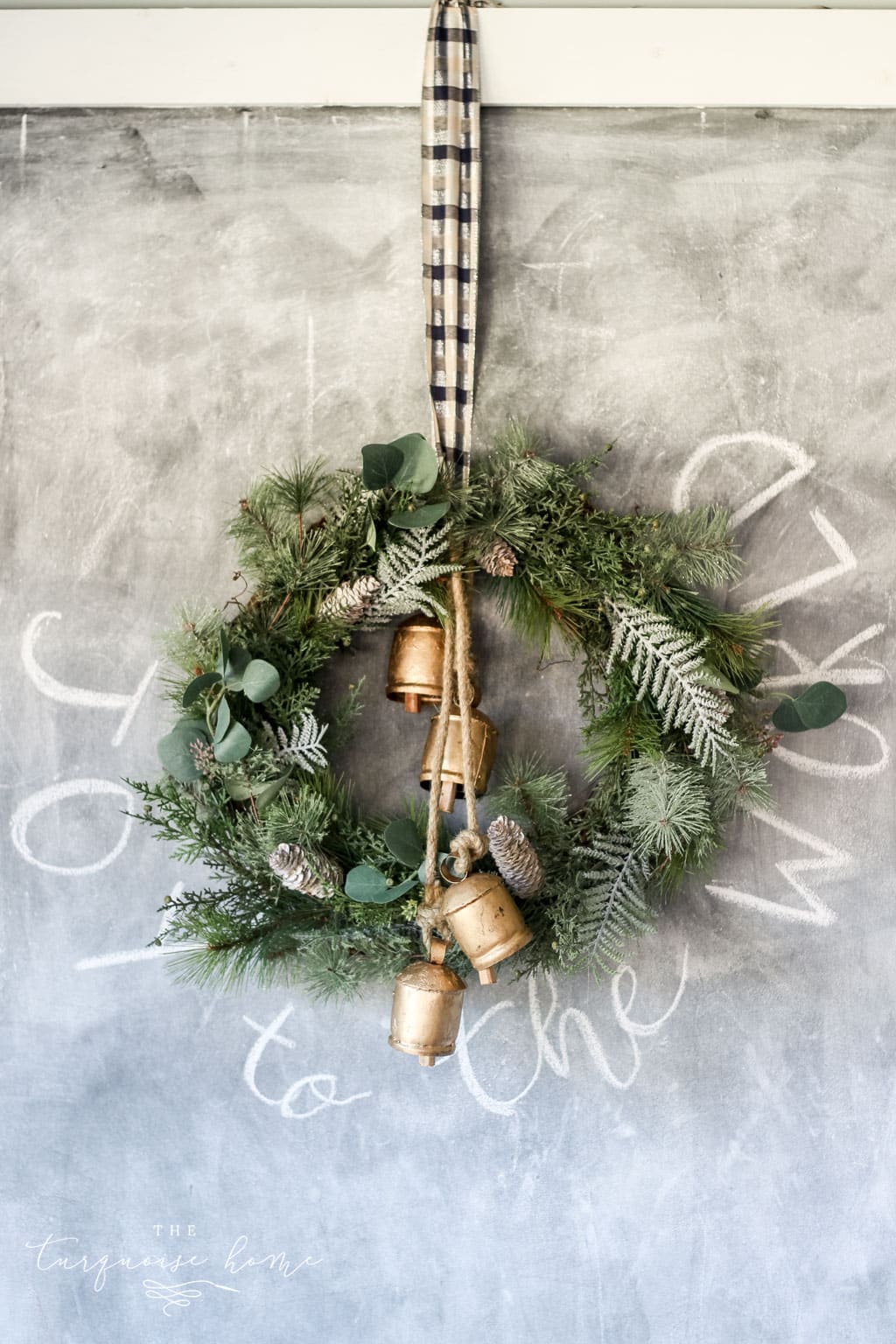 diy winter wreath