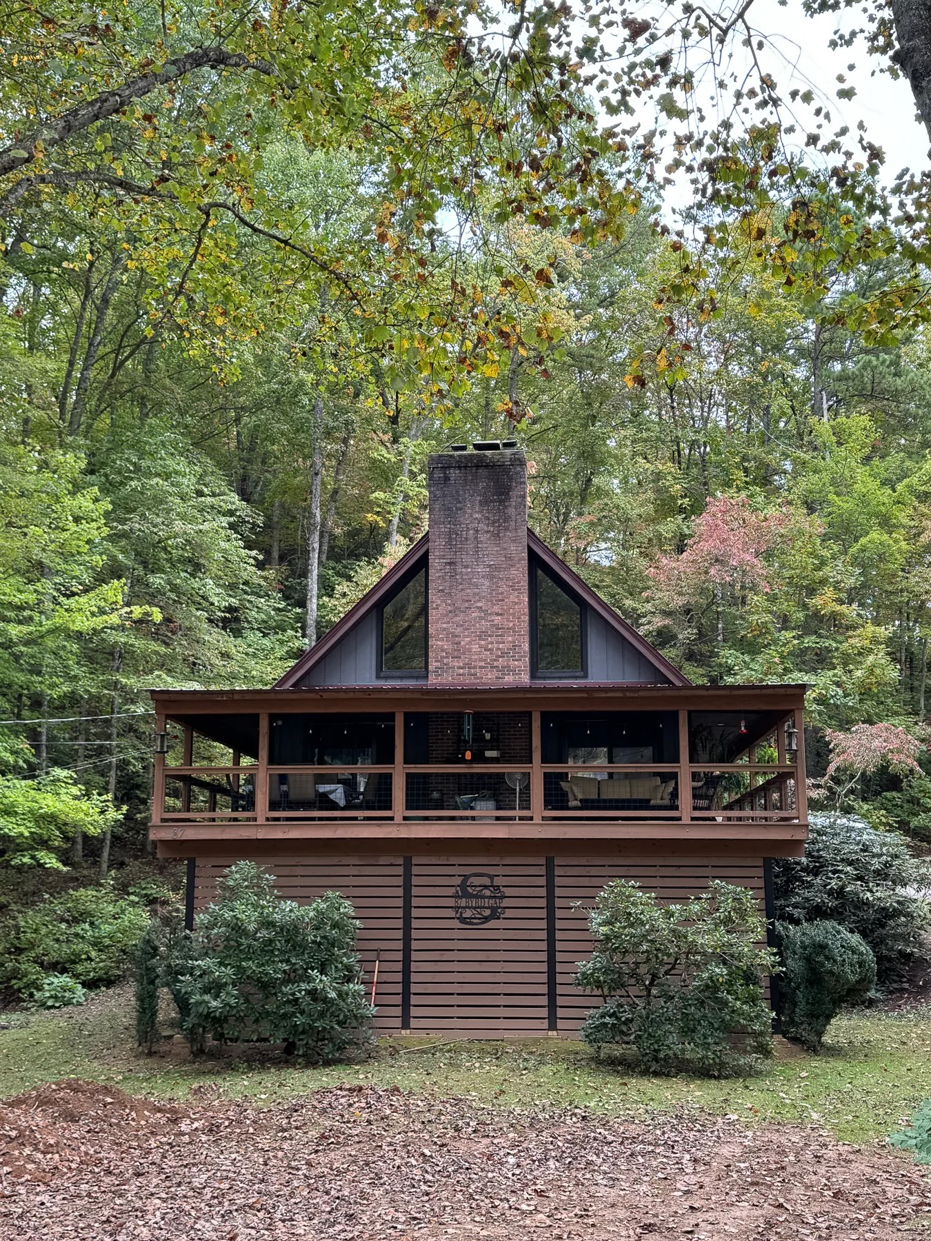 A frame cabin renovation