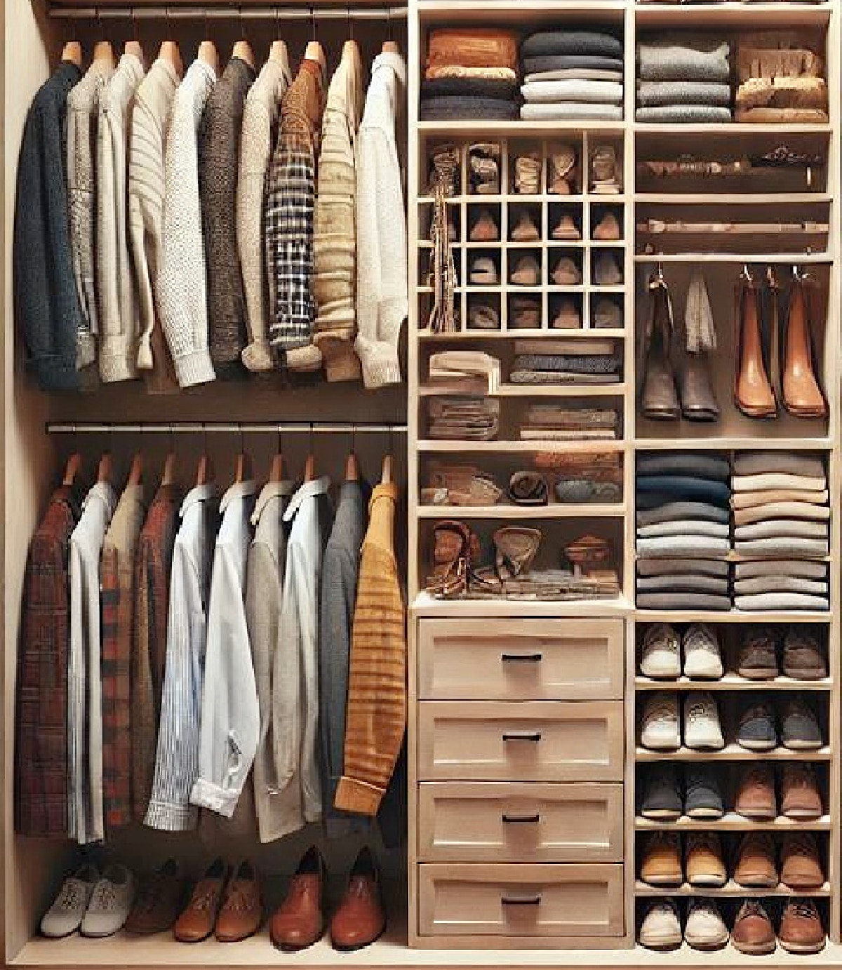 Worthing Court | How to Organize a Small Closet