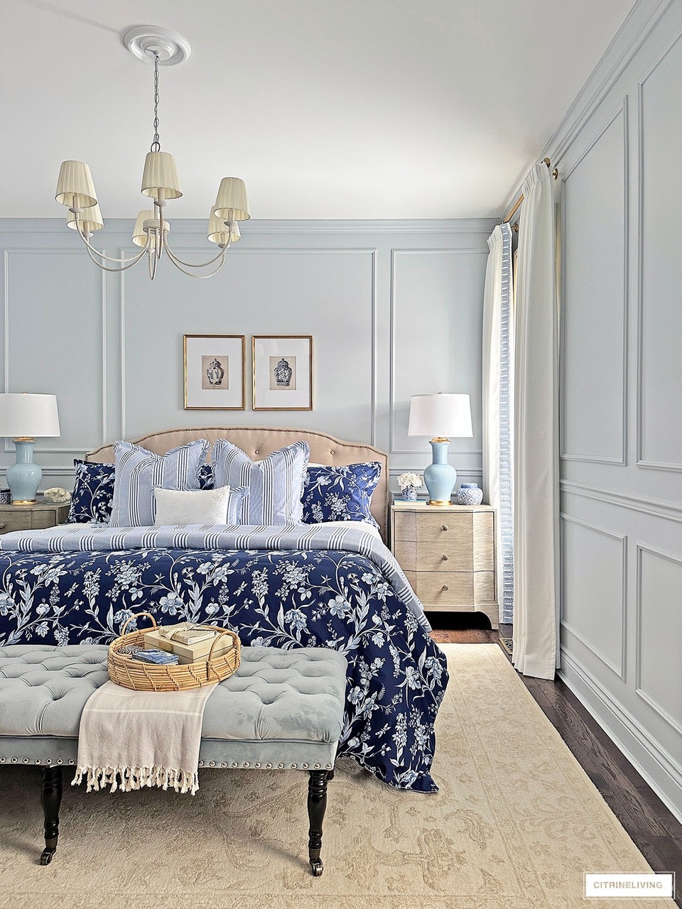 spring bedroom decor