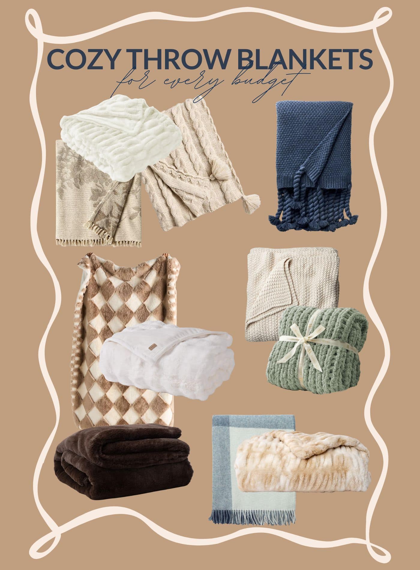 cozy throw blankets