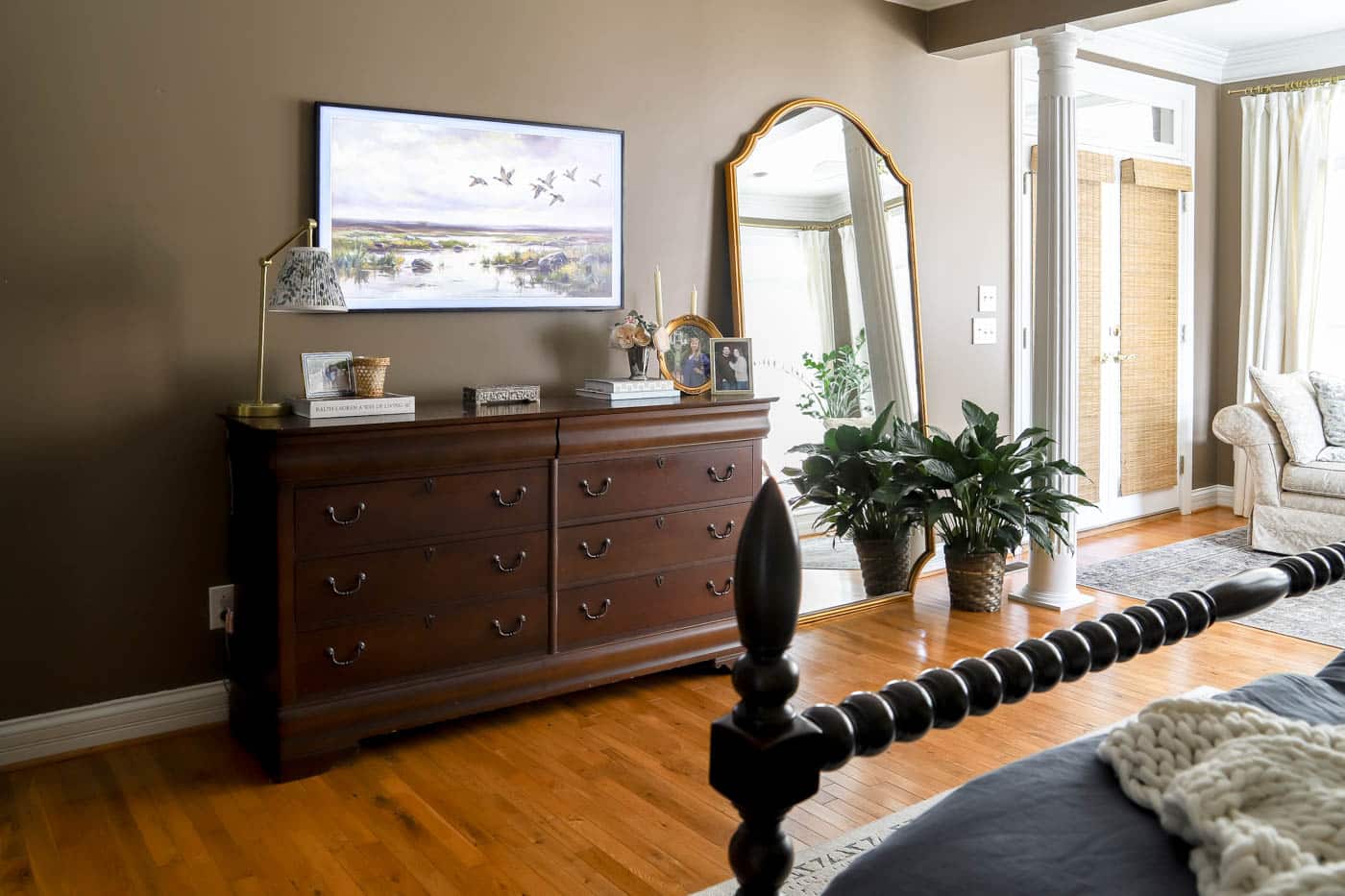 large floor mirror for the bedroom.