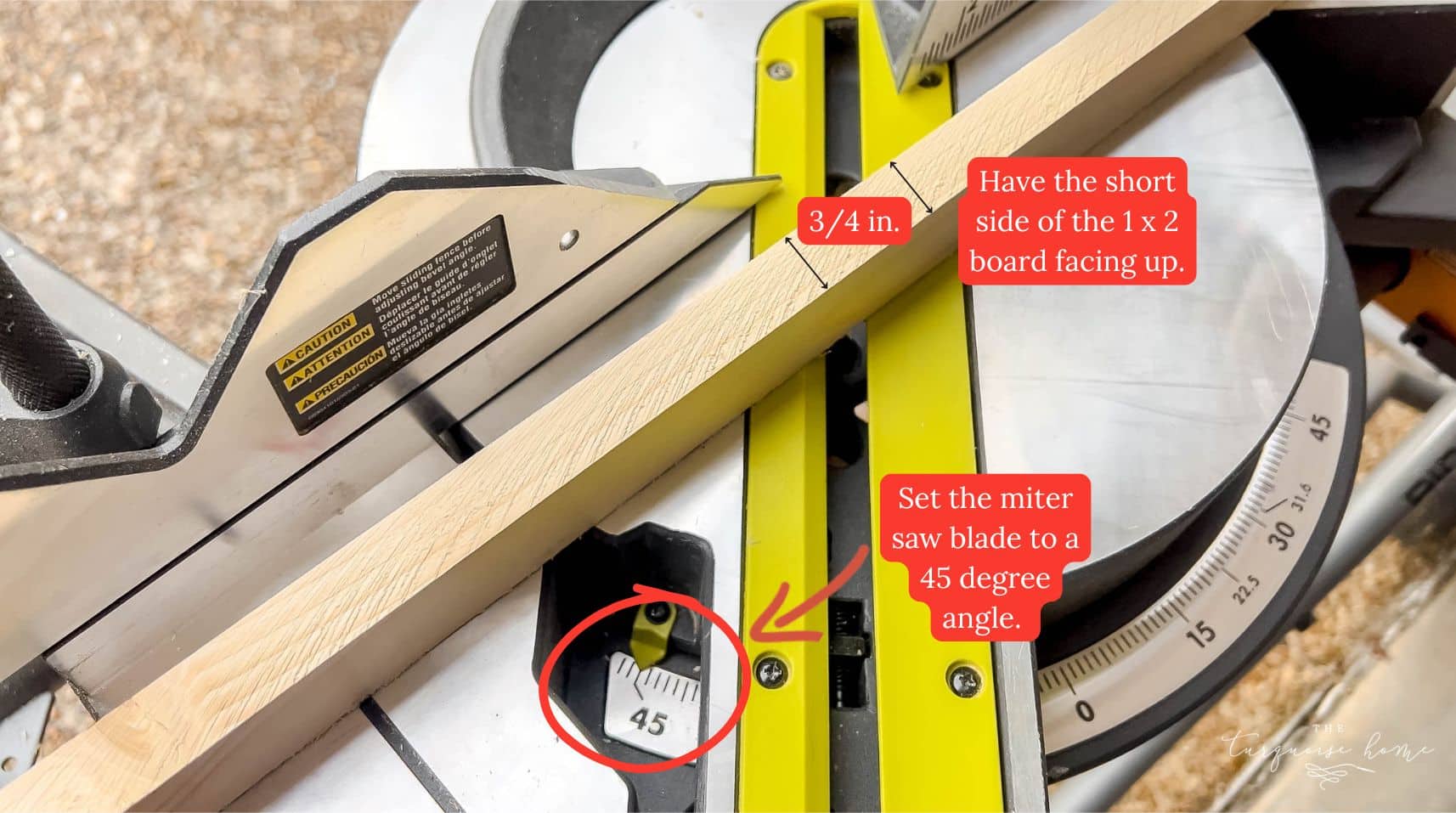 cutting the board for a Frame TV frame.