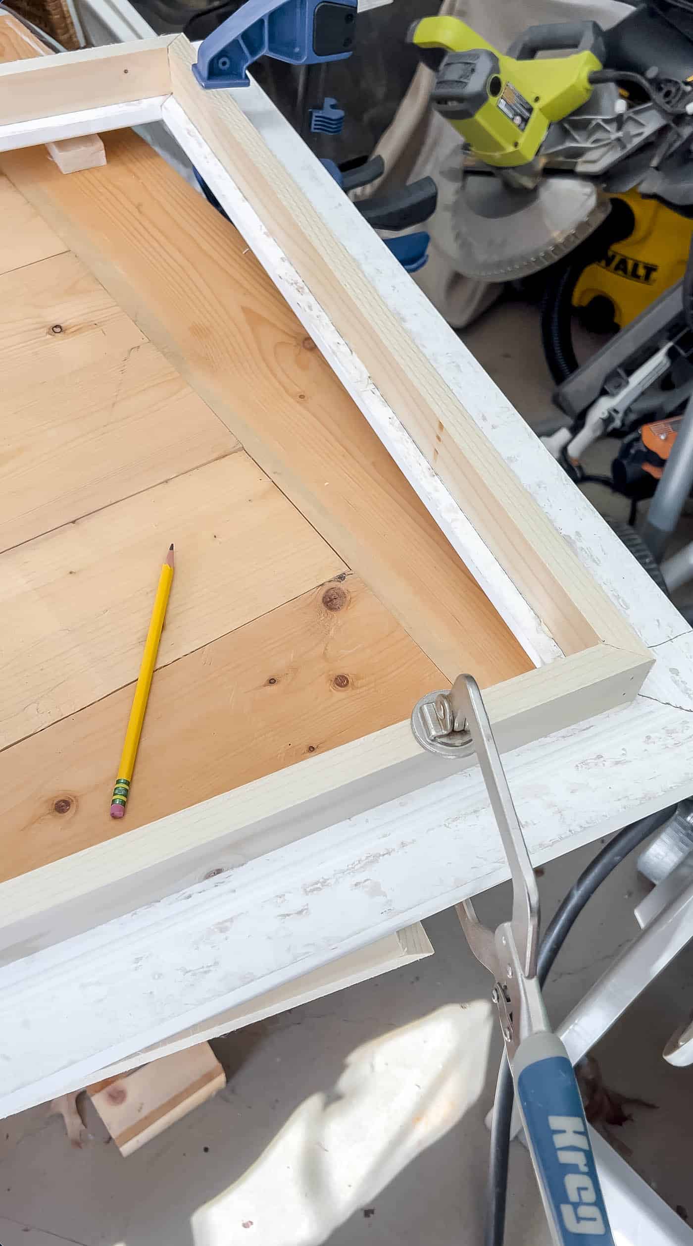 custom frame tv frame for bedroom.