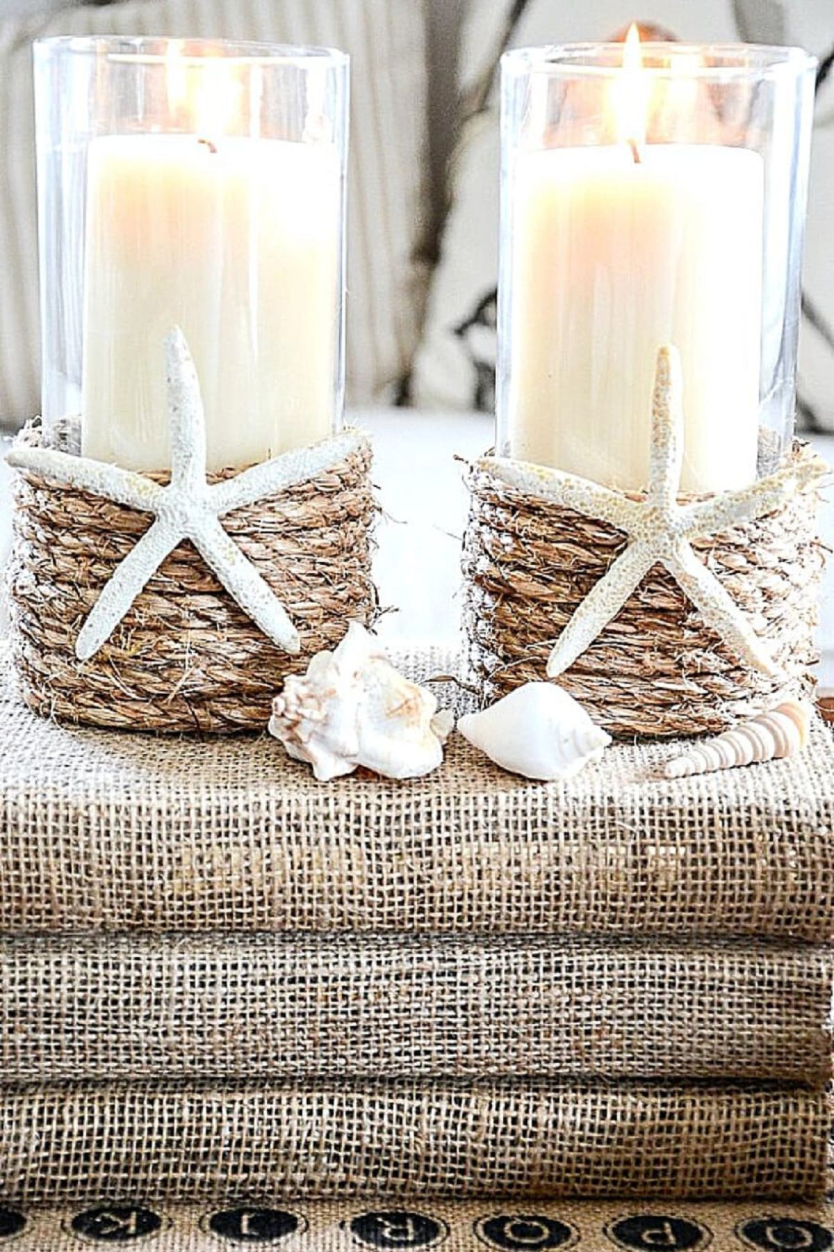 Summer candle holders