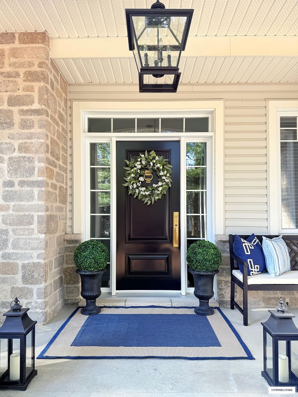 Refresh the front porch for summer