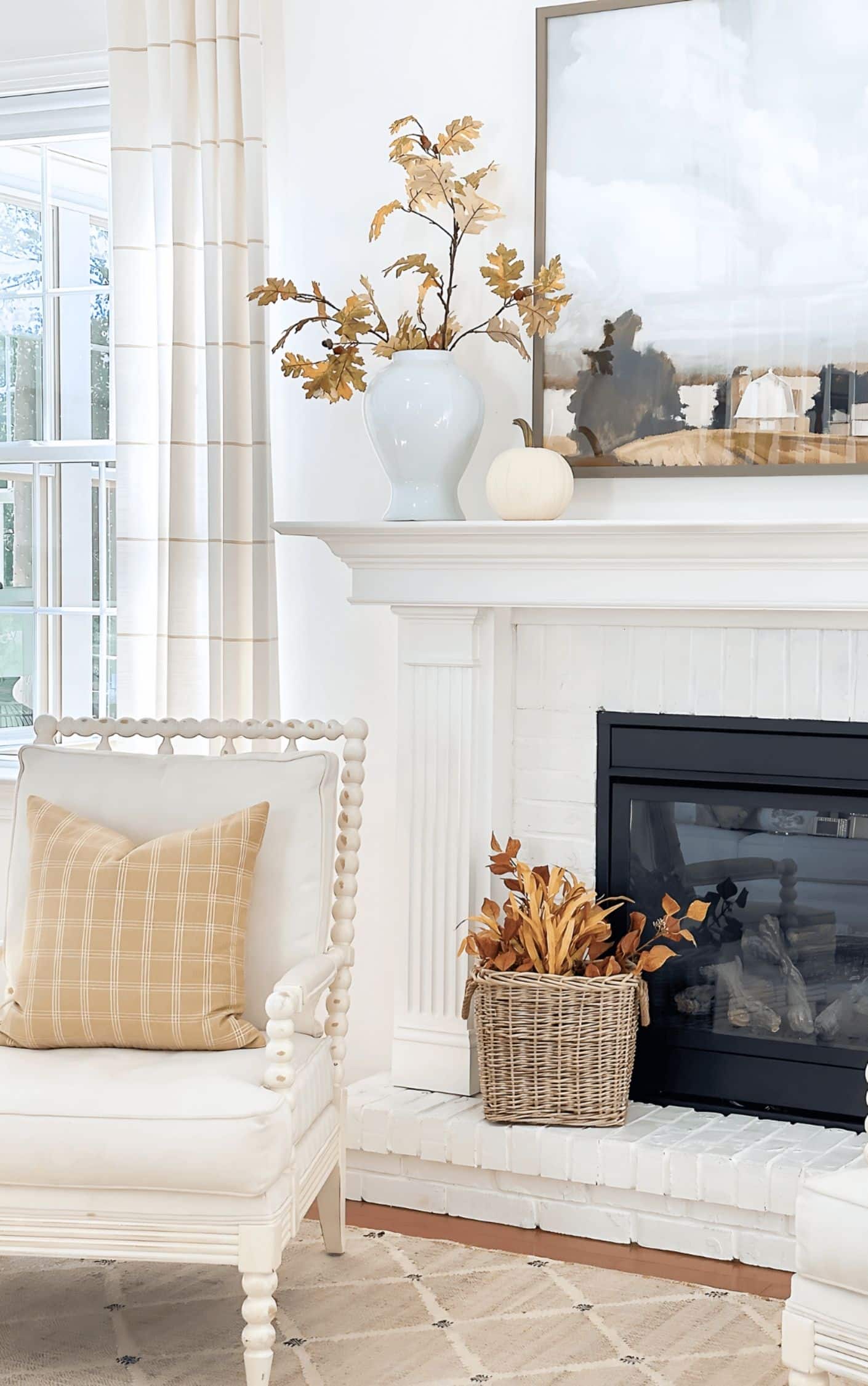 fal mantel decorating