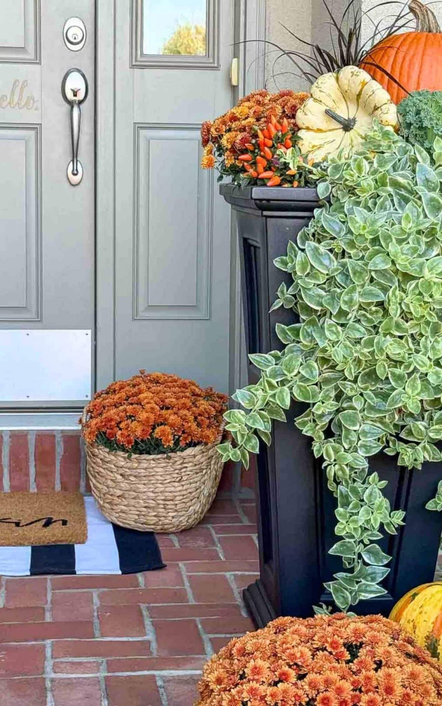 fall front porch