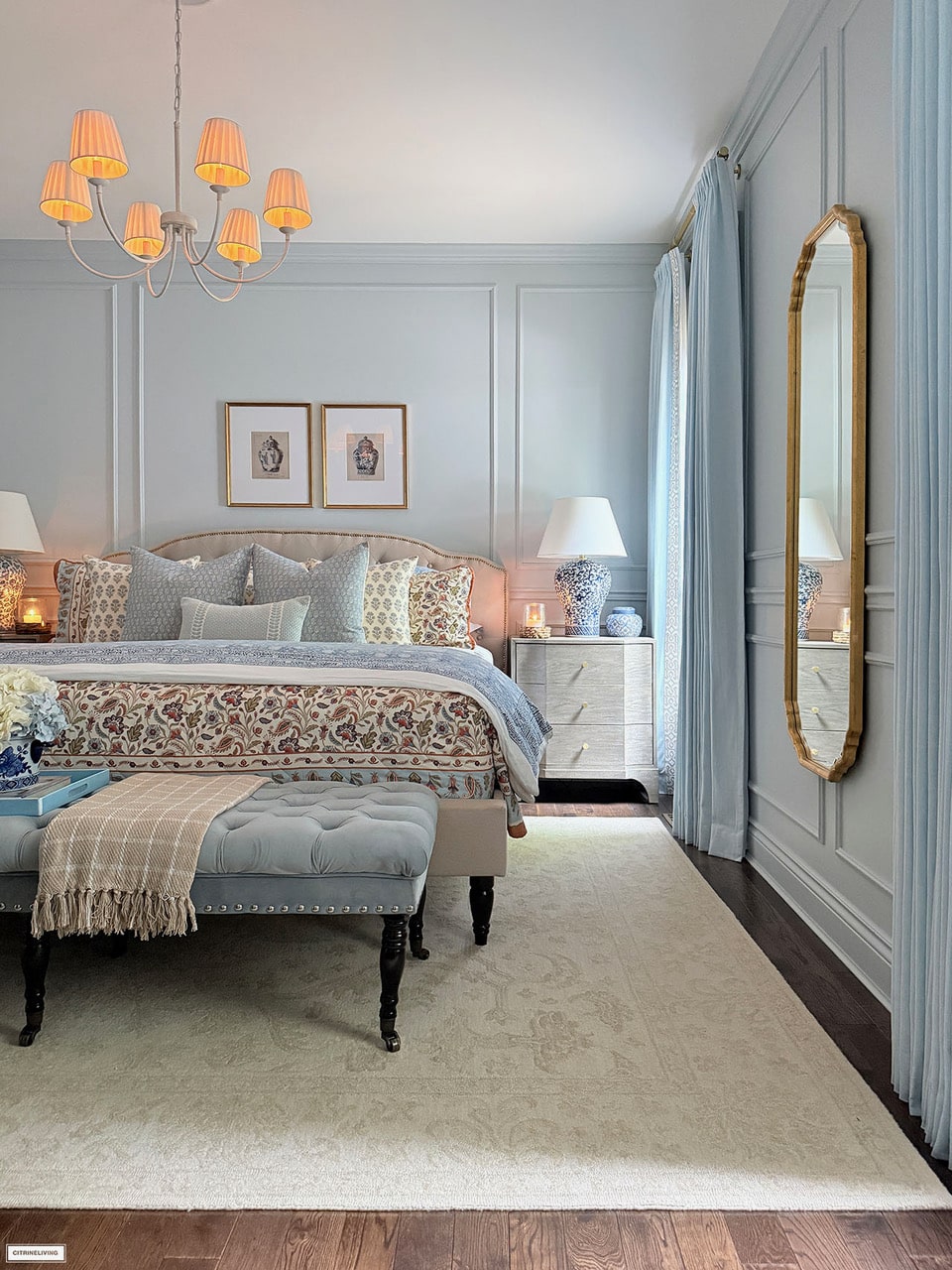 fall bedroom decor